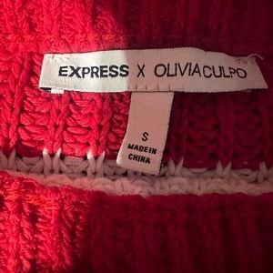 Express cropped Christmas sweater
